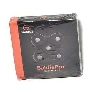 Groomie BaldiePro Blade Refill 2.0 Replacement Shaver Heads 5D Flex GM134 NIP